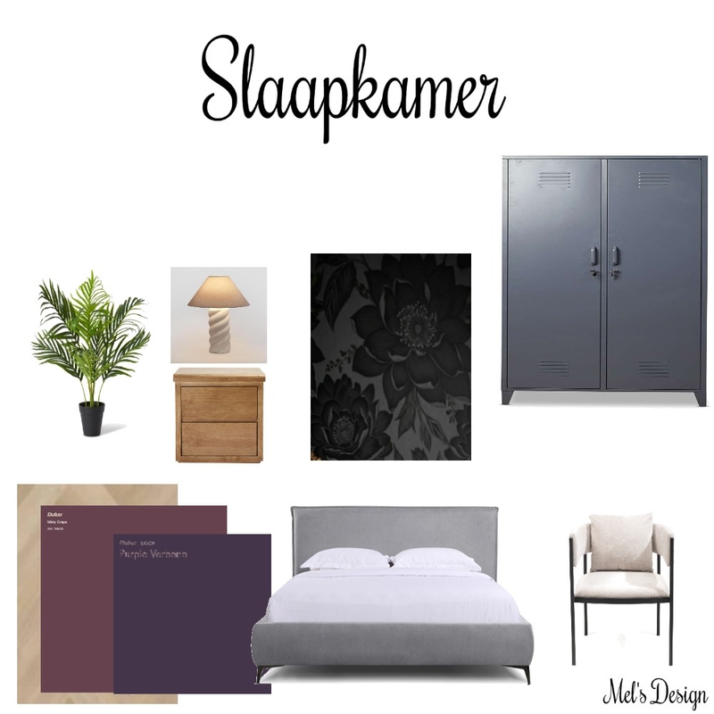Sample board Slaapkamer Mood Board by Mel's Design on Style Sourcebook