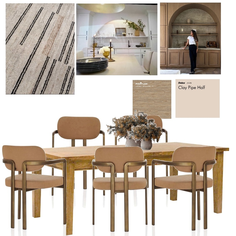 Dining Mood Board by Rhiannon Lee, Oleander & Finch Interiors on Style Sourcebook