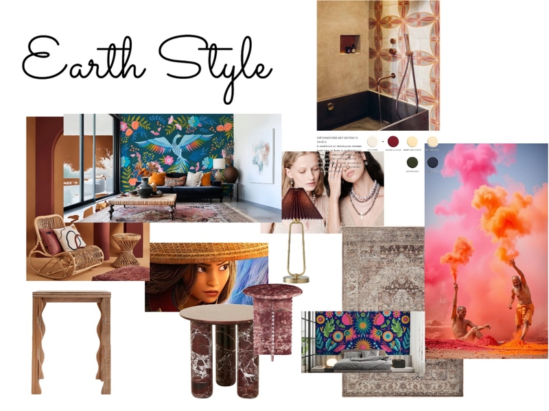 earth Mood Board by Charlotte Symens on Style Sourcebook