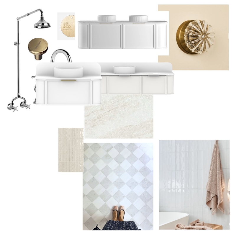 Bathroom - Concept 3 Mood Board by Dennis Hill Architecture on Style Sourcebook