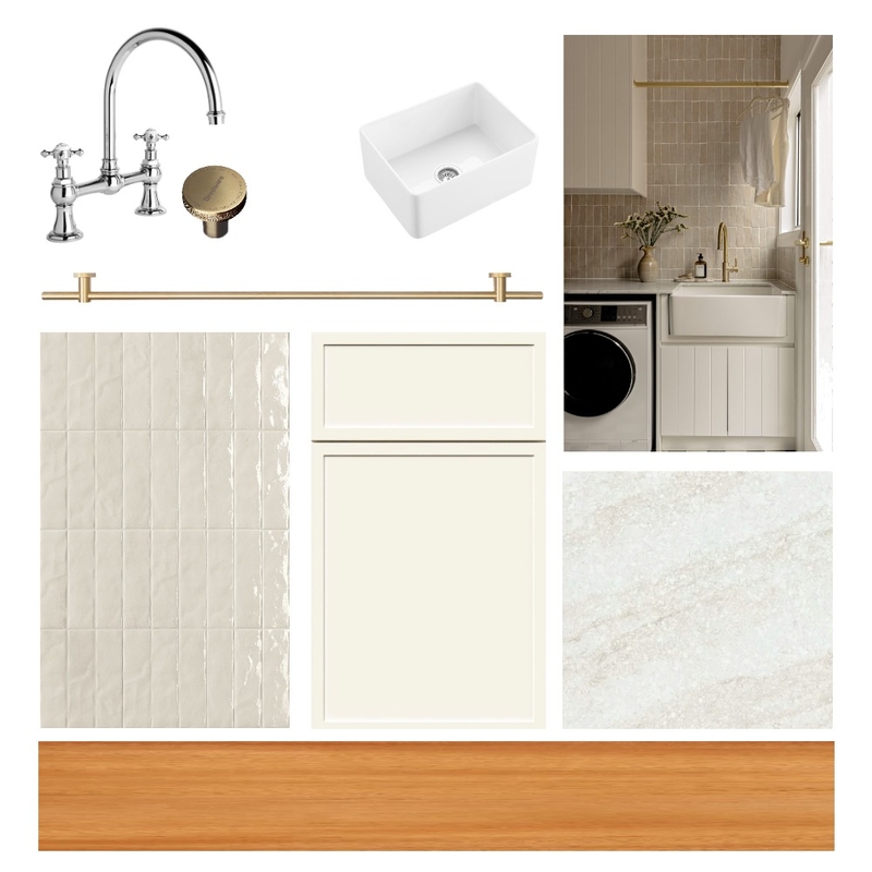 Laundry - Concept 1 Mood Board by Dennis Hill Architecture on Style Sourcebook