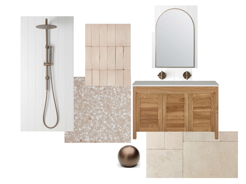 Montrose Ensuite option 2 Mood Board by Jorja Clair Interiors on Style Sourcebook