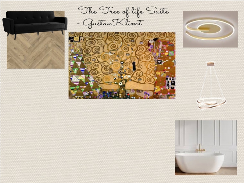 The Tree of Life Suite - Gustav Klimt Mood Board by LIANA_NAK on Style Sourcebook