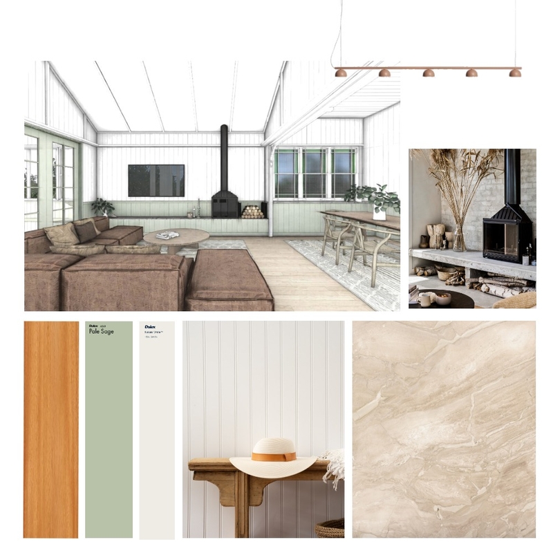 Living / Dining - Concept 2 Mood Board by Dennis Hill Architecture on Style Sourcebook