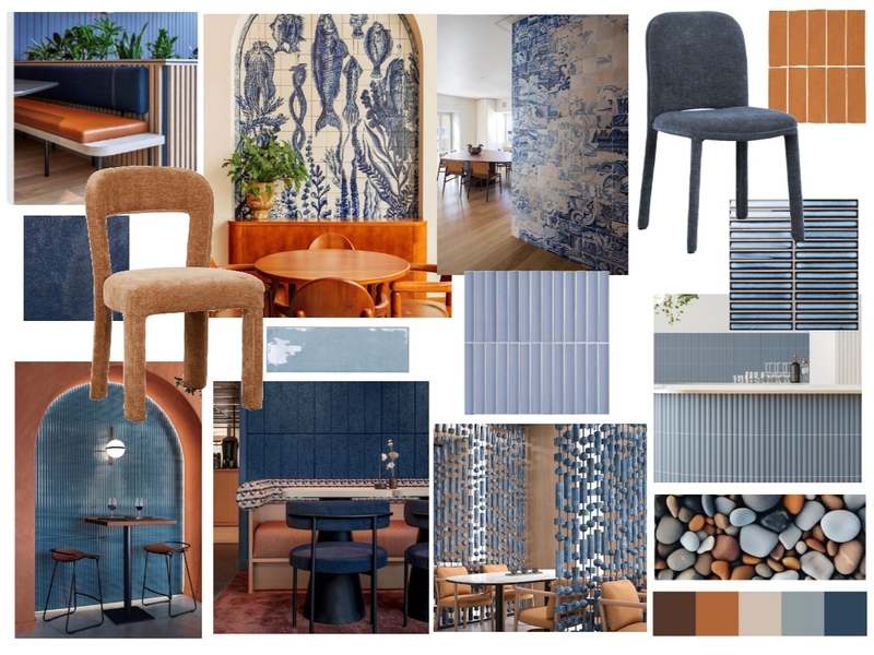 Bundeena Blue Mood Board by rosa@cabrabowls.com.au on Style Sourcebook