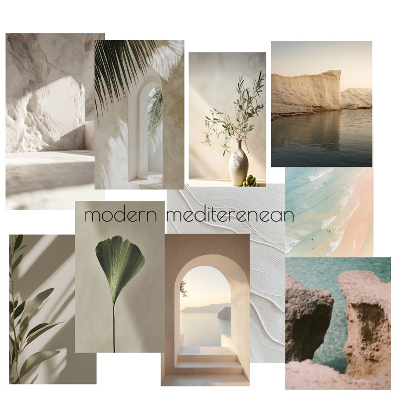 modern mediterranean Mood Board by jenniferandri on Style Sourcebook