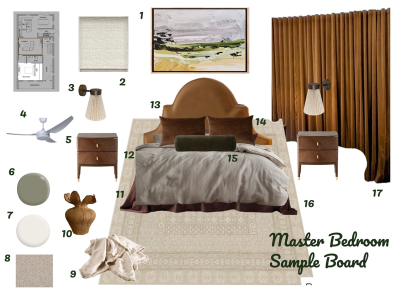 Paddington Terrace House Victorian Master Bedroom Sample Board Mood Board by Dune Drifter Interiors on Style Sourcebook