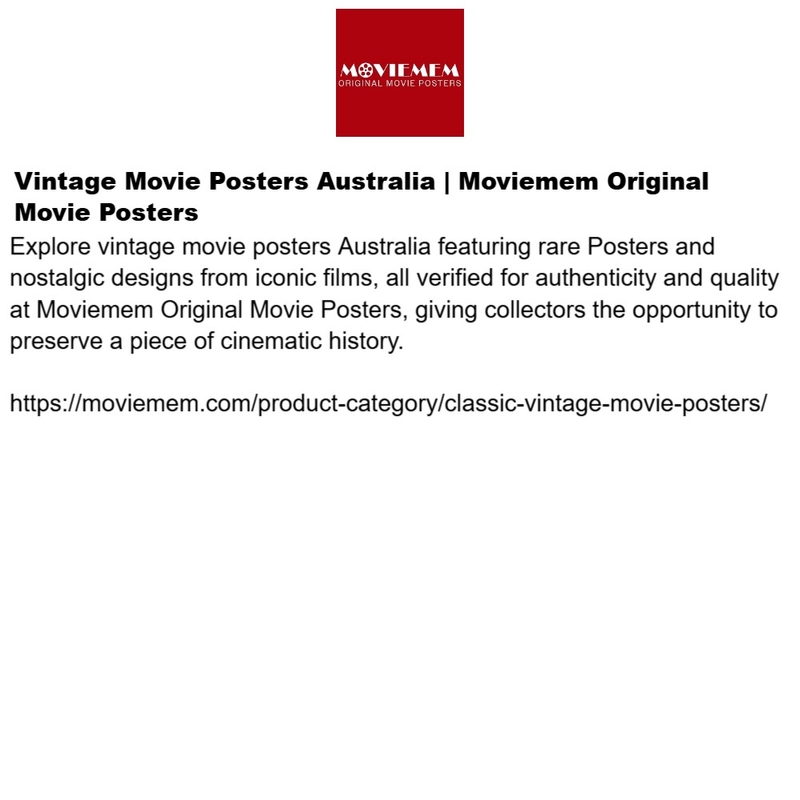 Vintage Movie Posters Australia | Moviemem Original Movie Posters Mood Board by Moviemem Original Movie Posters on Style Sourcebook