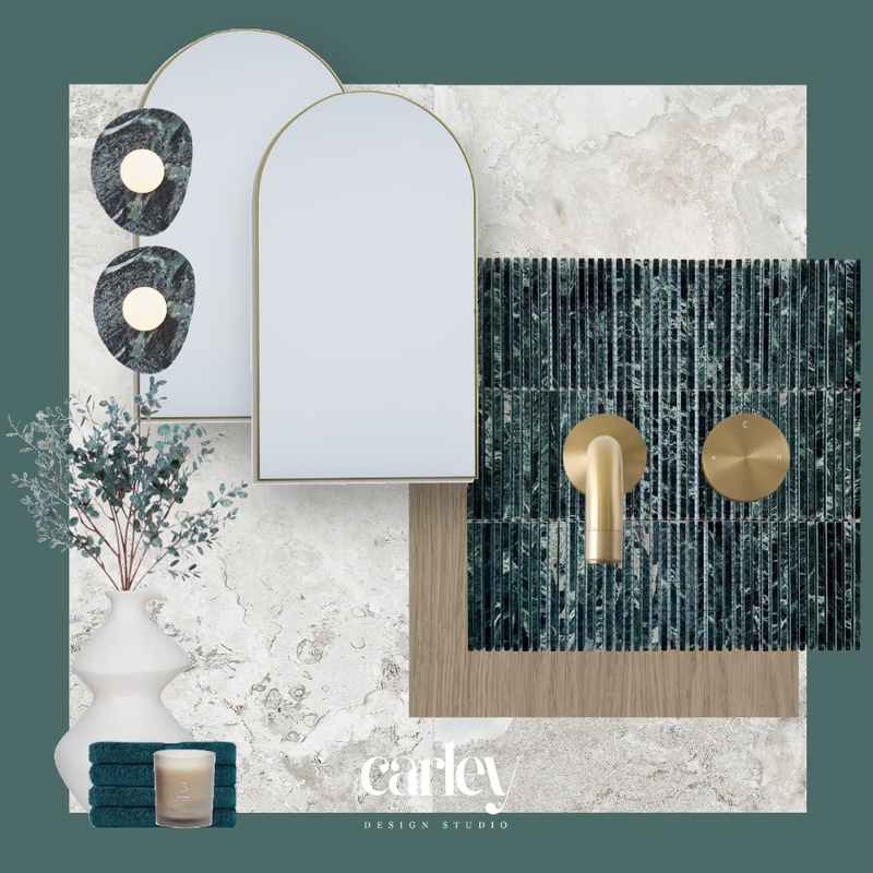 Ethereal Emerald Mood Board by Carley Design Studio on Style Sourcebook