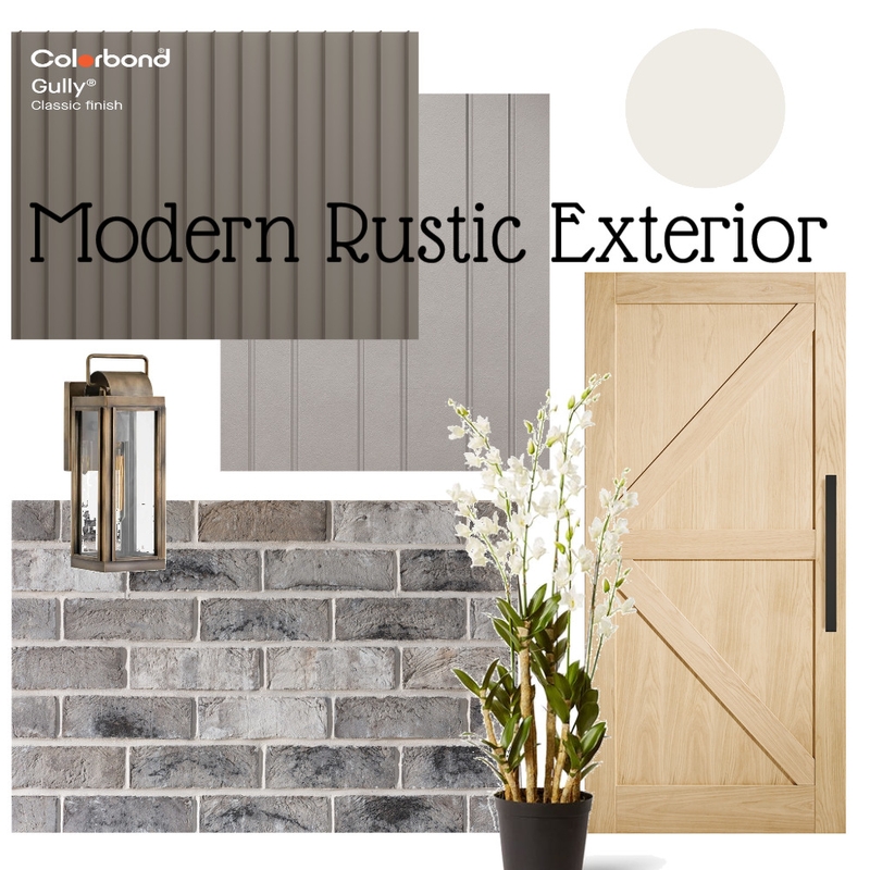 Modern Rustic Exterior Mood Board by JJHarris on Style Sourcebook