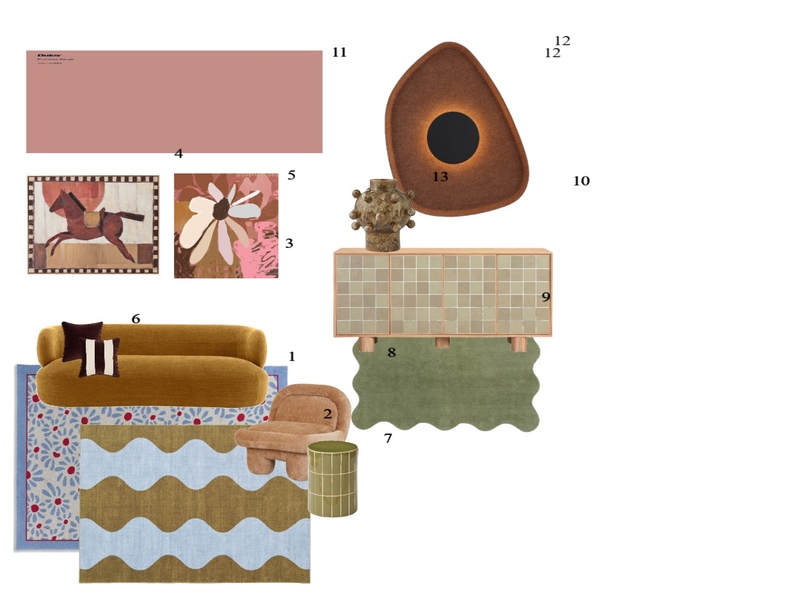 Eclectic sample board Mood Board by dcompion on Style Sourcebook