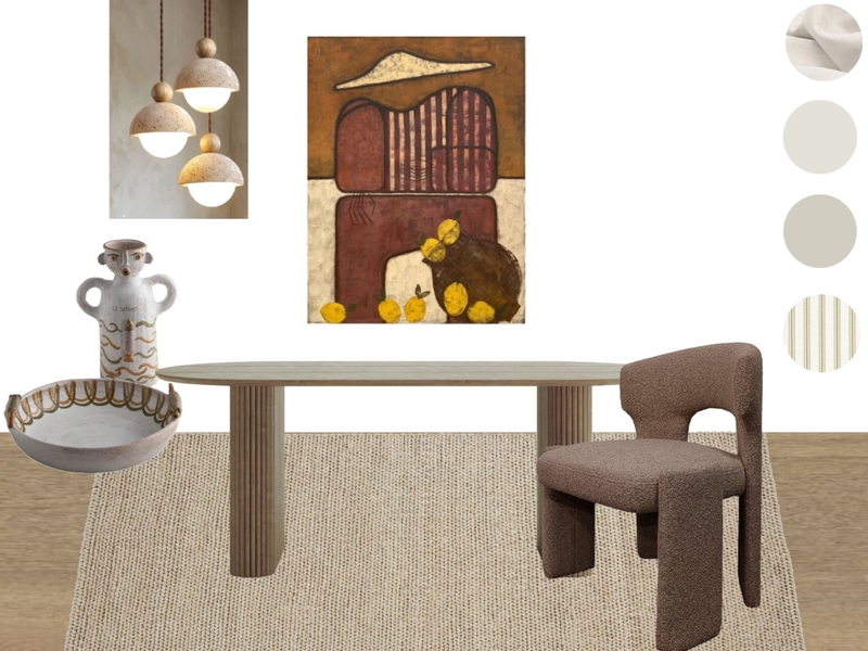 mediterranean Dining Mood Board by Alice + Ivy Design Studio on Style Sourcebook