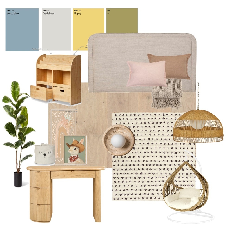 Maia´s bedroom Mood Board by lumide on Style Sourcebook