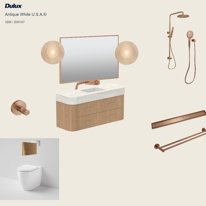 Ensuite Mood Board by lizziestaff on Style Sourcebook