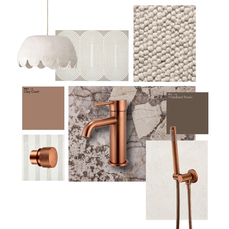 Brushed Copper Introduction Mood Board by Aquaperla on Style Sourcebook