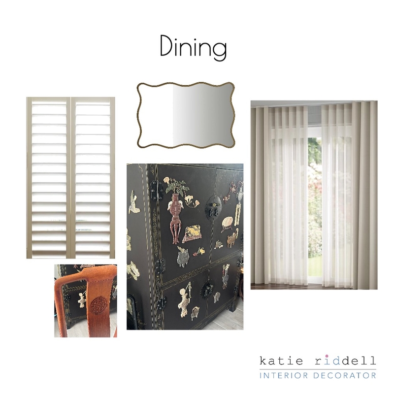 Palm dining Mood Board by Katie Riddell Interior Decorator on Style Sourcebook