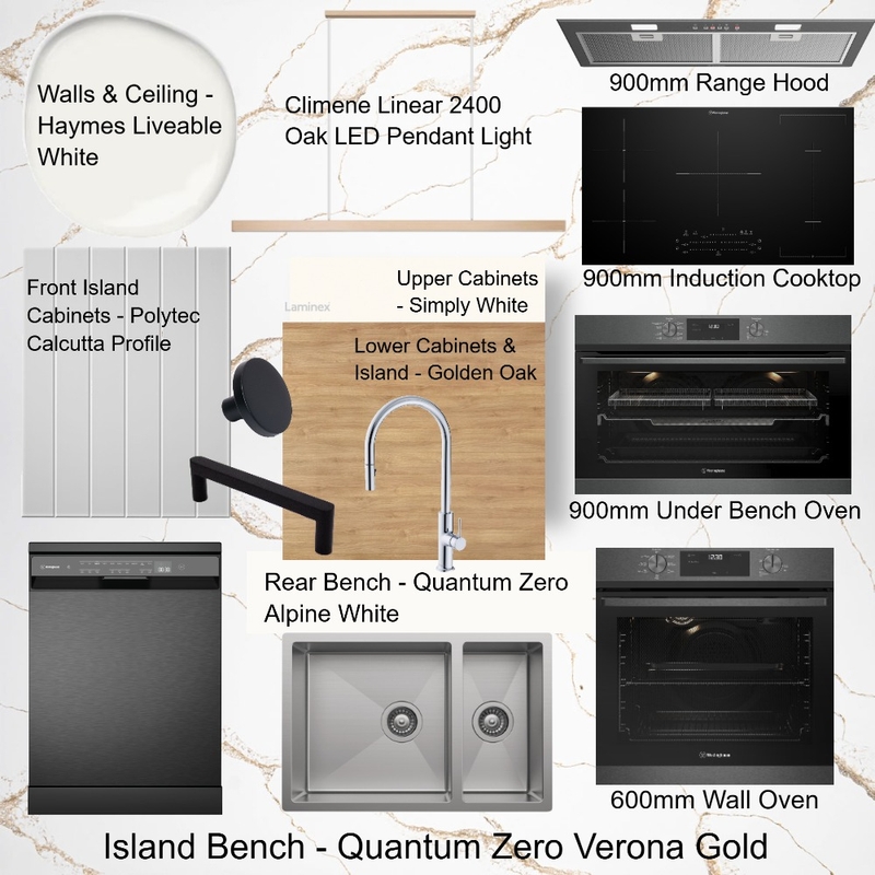 Modern Coastal Kitchen Mood Board by Our Peninsula Build on Style Sourcebook