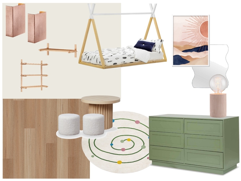 Cuarto de niñe. Mood Board by Moli on Style Sourcebook
