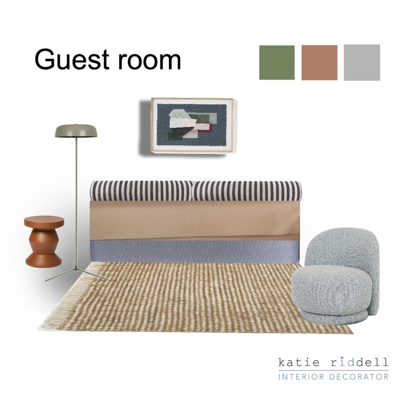 Guest room Mood Board by Katie Riddell Interior Decorator on Style Sourcebook