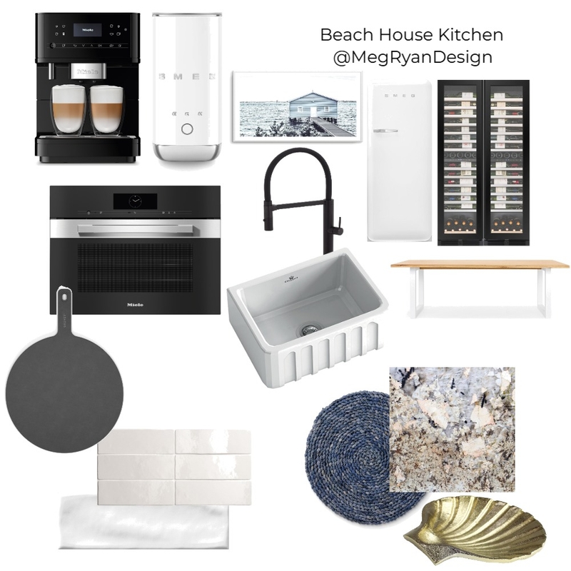 Beach House Kitchen Mood Board by Meg Ryan Design on Style Sourcebook