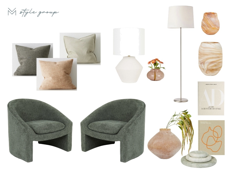 Front Lounge - Wattle Valley Road Mood Board by The VM Style Group on Style Sourcebook
