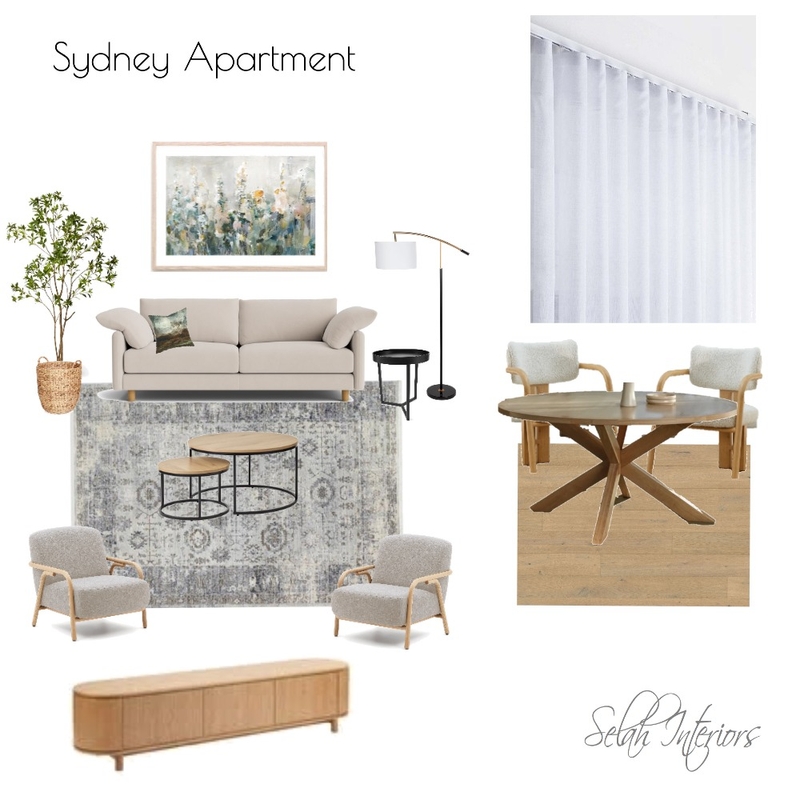 Sydney Apartment Mood Board by Selah Interiors on Style Sourcebook