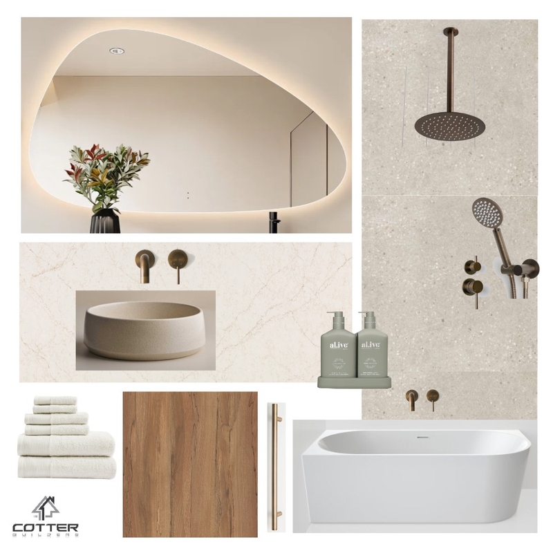 Everleigh - Ensuite Mood Board by Cotter Builders on Style Sourcebook