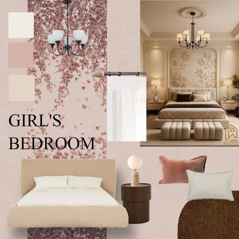 girl bedroom 1 Mood Board by themischalatsi on Style Sourcebook
