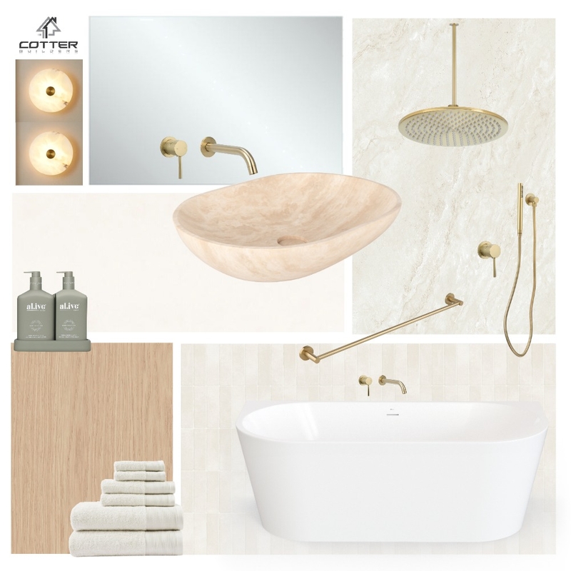 Tiaho House - Ensuite Mood Board by Cotter Builders on Style Sourcebook