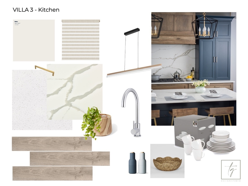 Villa 3 Kitchen Mood Board by Tanya Gumbie Design Studio on Style Sourcebook
