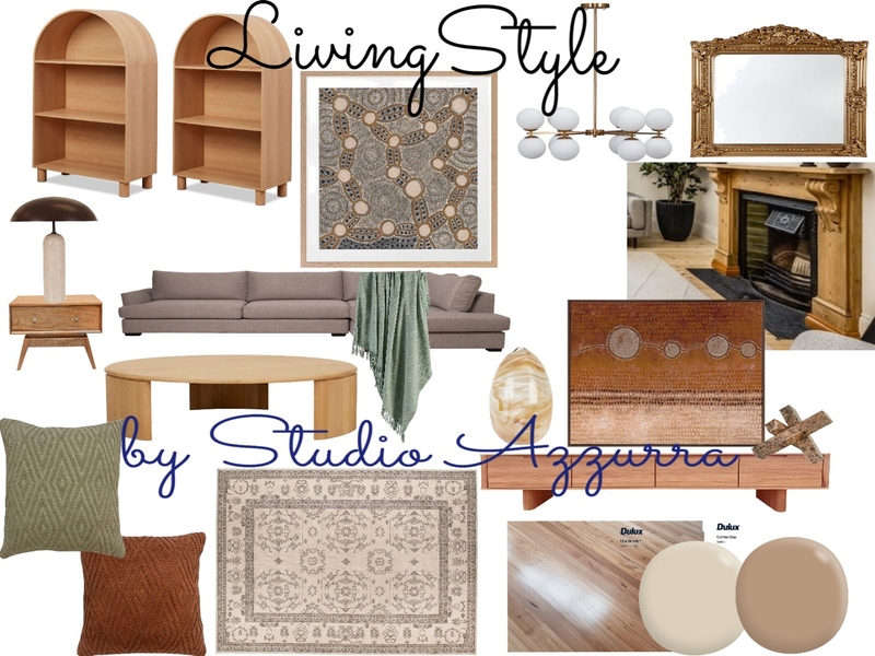 Living Space at Royston Park Mood Board by CCCreative Designs on Style Sourcebook