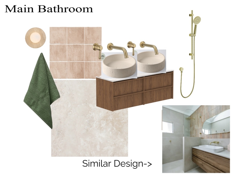 Master Bathroom gloss option Mood Board by caroline155@yahoo.com.au on Style Sourcebook