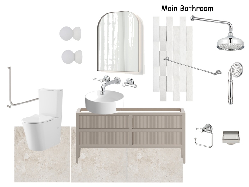 Carnegie - Main Bathroom Mood Board by ADS Property Pty Ltd on Style Sourcebook
