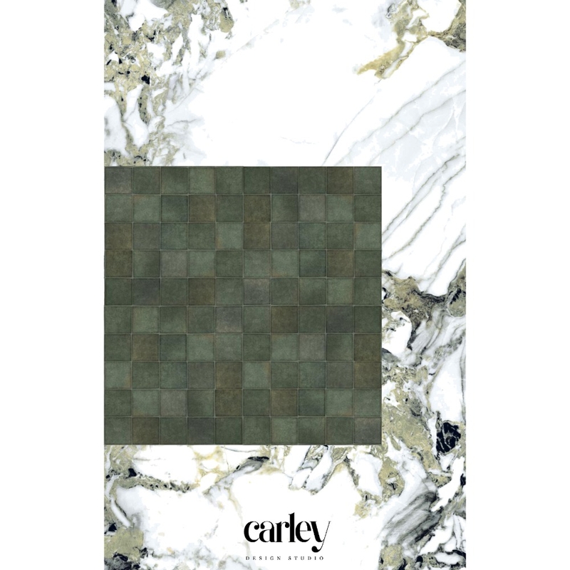 Jade Marble Tile Bathroom 12 Mood Board by Carley Design Studio on Style Sourcebook