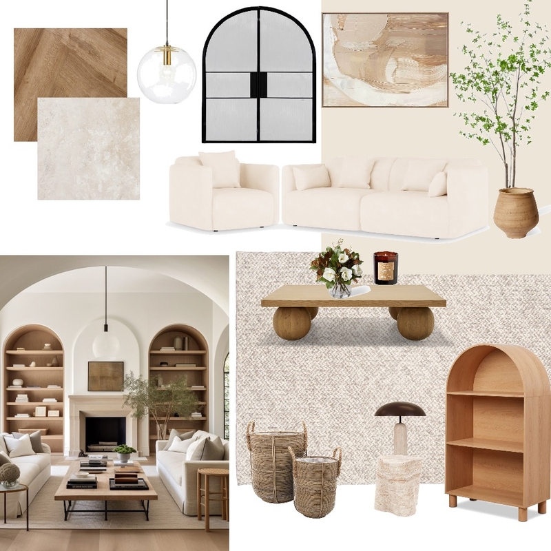 Organic living room Mood Board by Lillians Design & Styling on Style Sourcebook