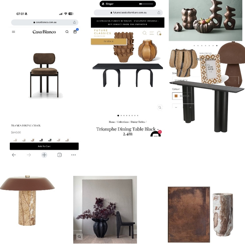 Dining area Mood Board by vids on Style Sourcebook