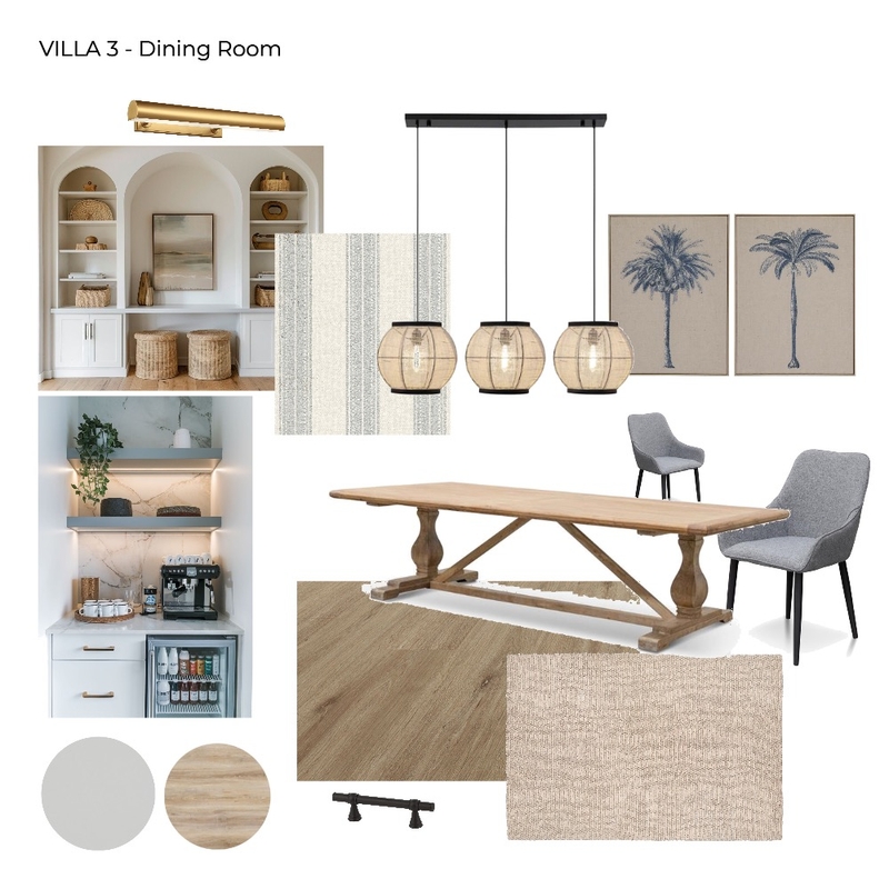 Villa 3 Dining Room Mood Board by Tanya Gumbie Design Studio on Style Sourcebook