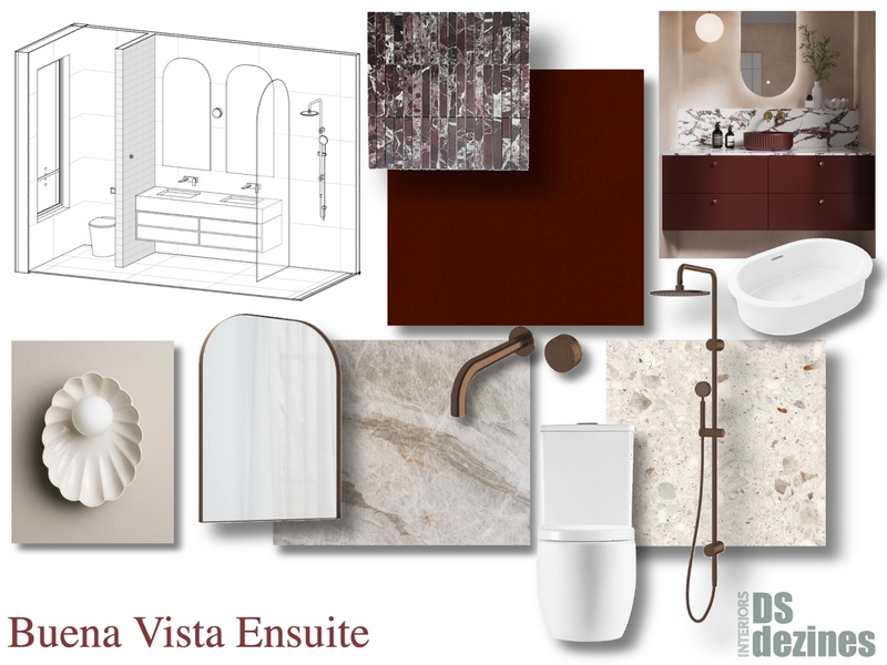 TomEnsuite Mood Board by DSdezines Interiors on Style Sourcebook