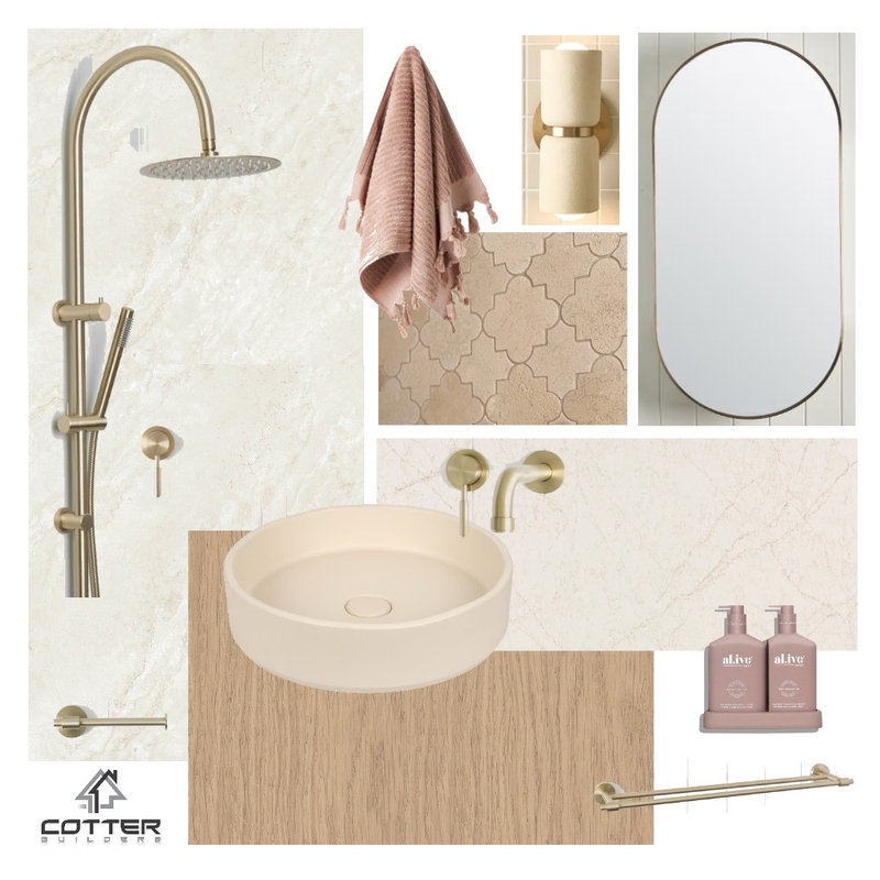Amari - Ensuite Mood Board by Cotter Builders on Style Sourcebook