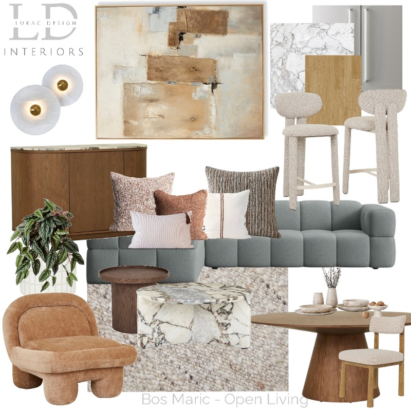 Bos Maric Open Living - New 1 Interior Design Mood Board by lukacdesigninteriors Bos Maric Open Living - New 1 Interior Design Mood Board by lukacdesigninteriors