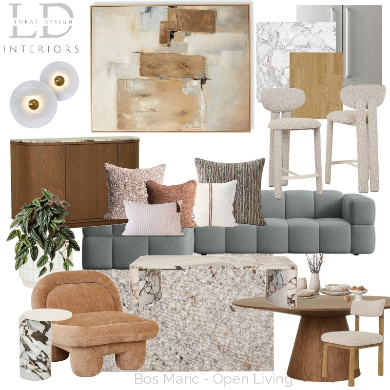 Bos Maric Open Living - New 3 Interior Design Mood Board by lukacdesigninteriors Bos Maric Open Living - New 3 Interior Design Mood Board by lukacdesigninteriors