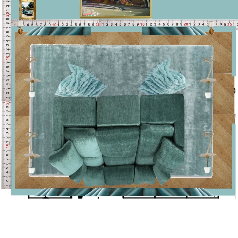 Cinema Blue Colour Drench Mood Board by dl2407 on Style Sourcebook