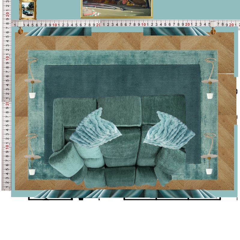 Cinema Blue Colour Drench Mood Board by dl2407 on Style Sourcebook