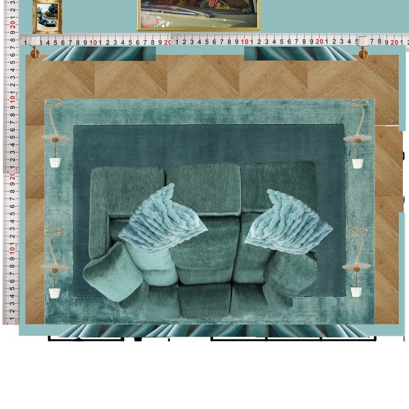 Cinema Blue Colour Drench Mood Board by dl2407 on Style Sourcebook