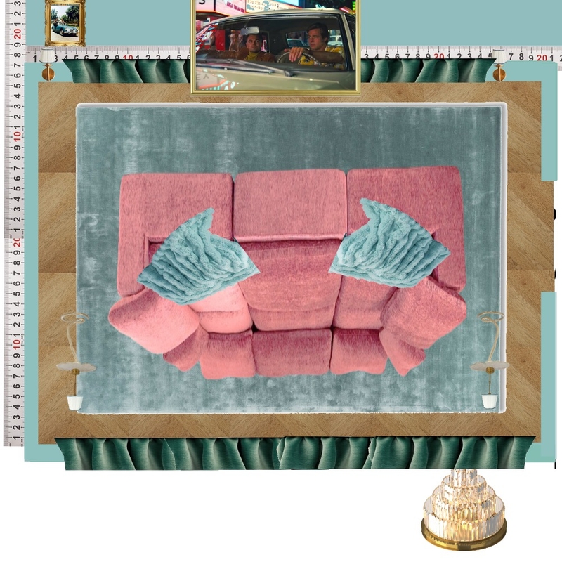 Cinema Teal Colour Drench Mood Board by dl2407 on Style Sourcebook