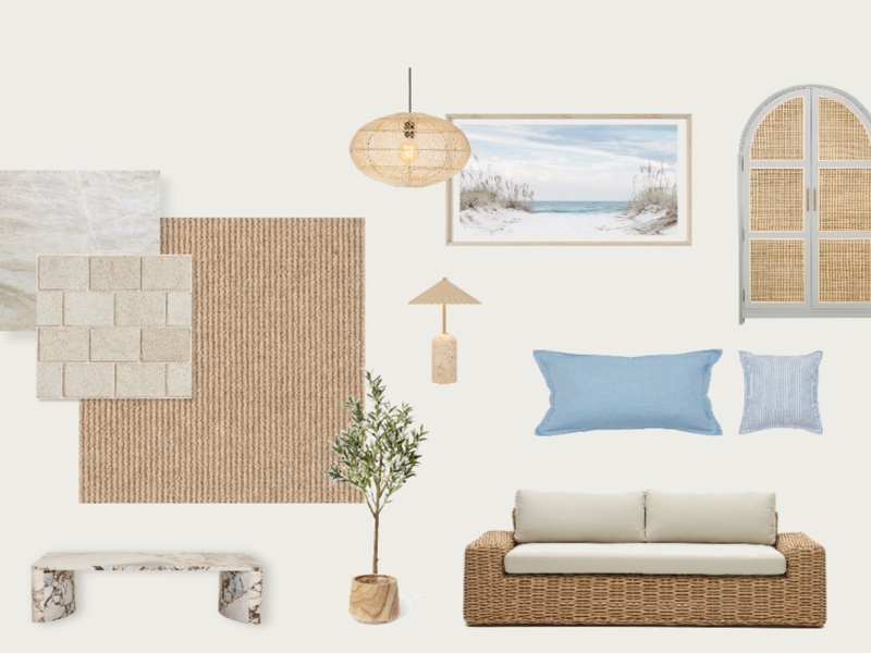 Coastal Contemporary - New Mood Board by Reyn on Style Sourcebook