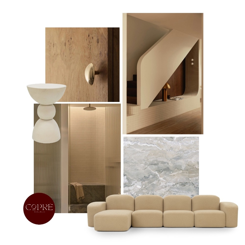 Sculpted Serenity Mood Board by COPRÈ INTERIORS on Style Sourcebook