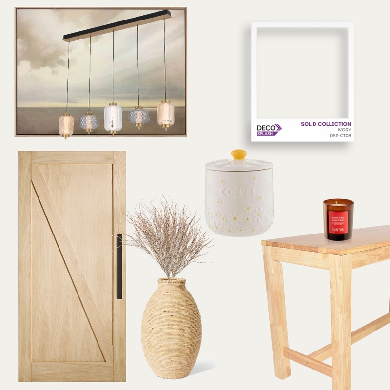 DecoSplash, Solid Colour Collection, Ivory, Coffee Bar Mood Board by DECO Australia on Style Sourcebook