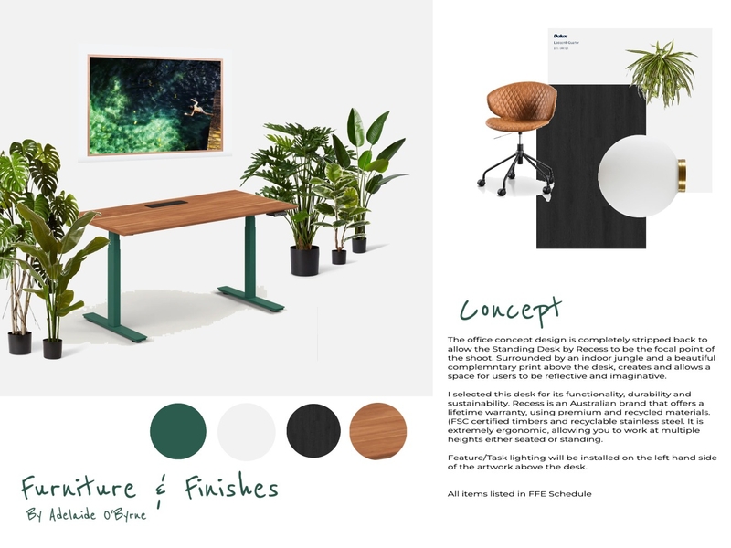 Assessment 3 - Office - Concept Mood Board by addieobyrne on Style Sourcebook