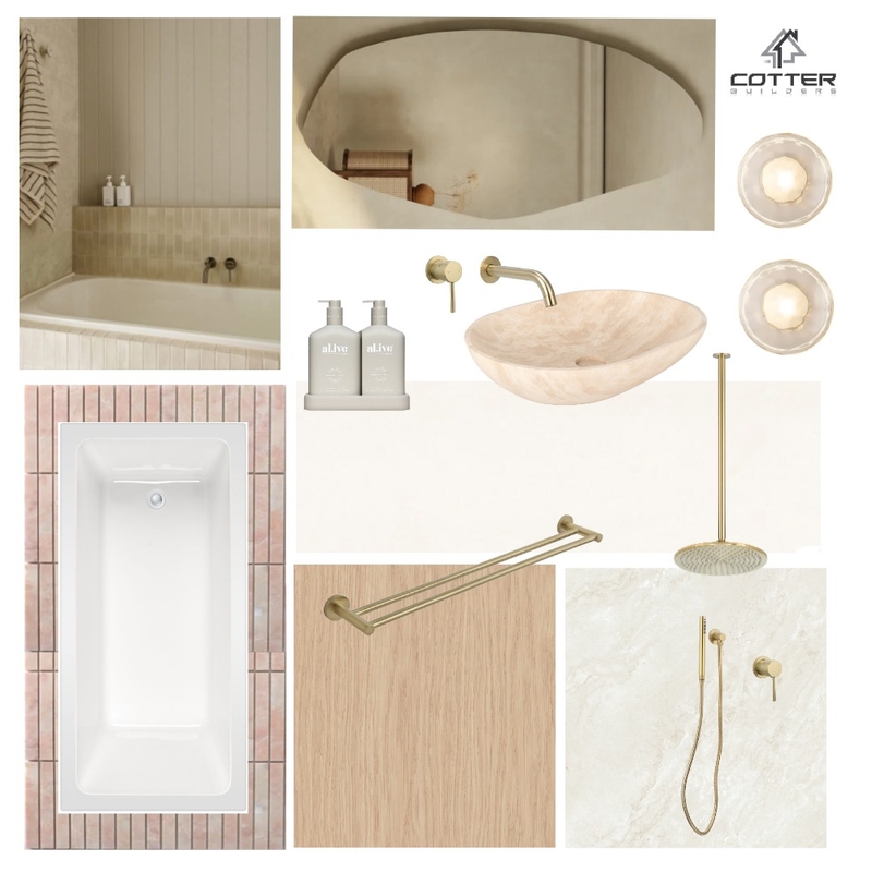 Tiaho House - Main Bathroom Mood Board by Cotter Builders on Style Sourcebook